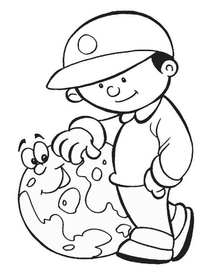 Earth Day Celebration Coloring Pages