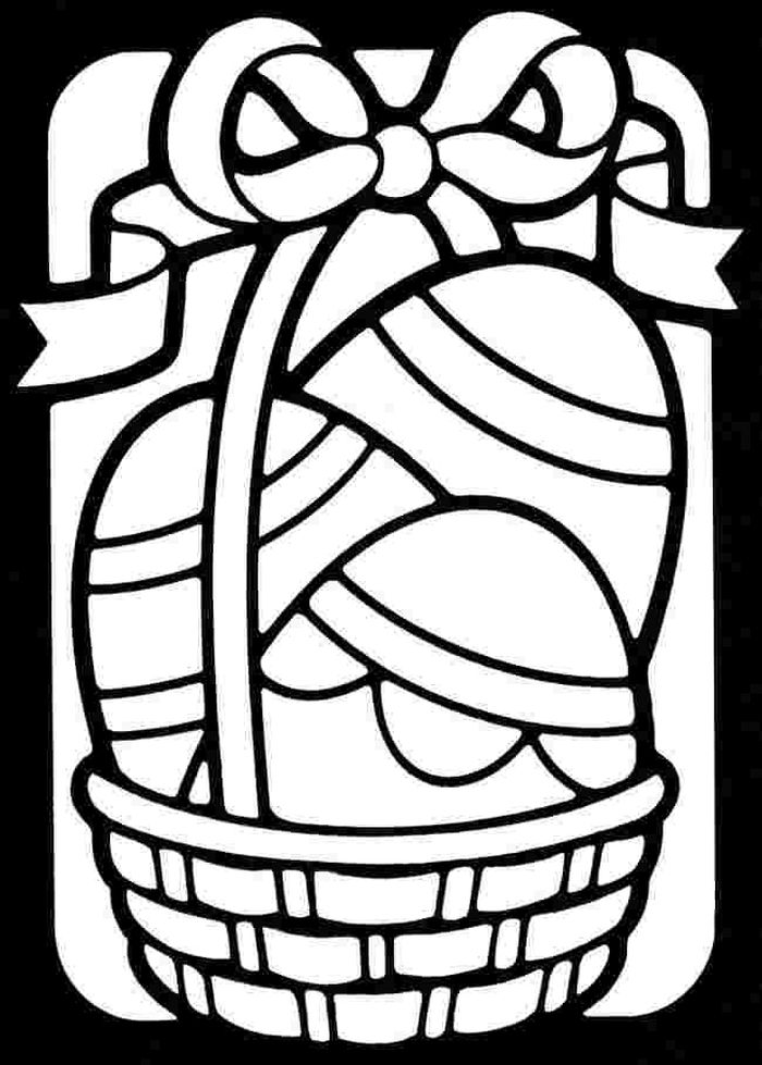 Easter Basket Coloring Pages