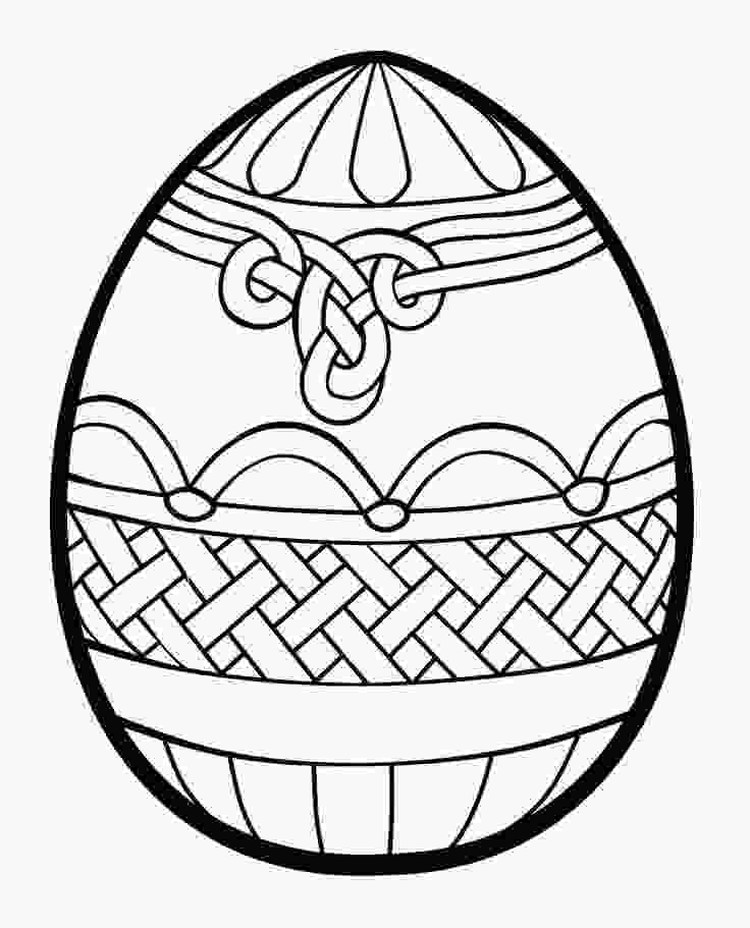 Easter Egg Coloring Pages Adult