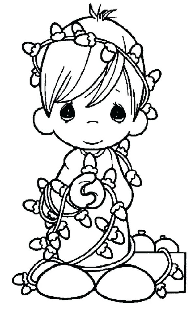 Easter Precious Moments Coloring Pages