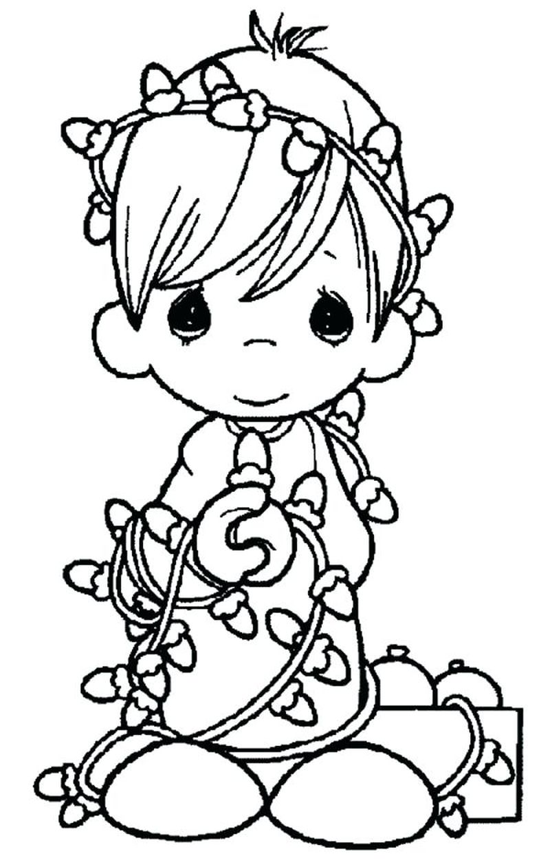 precious moments coloring pages love