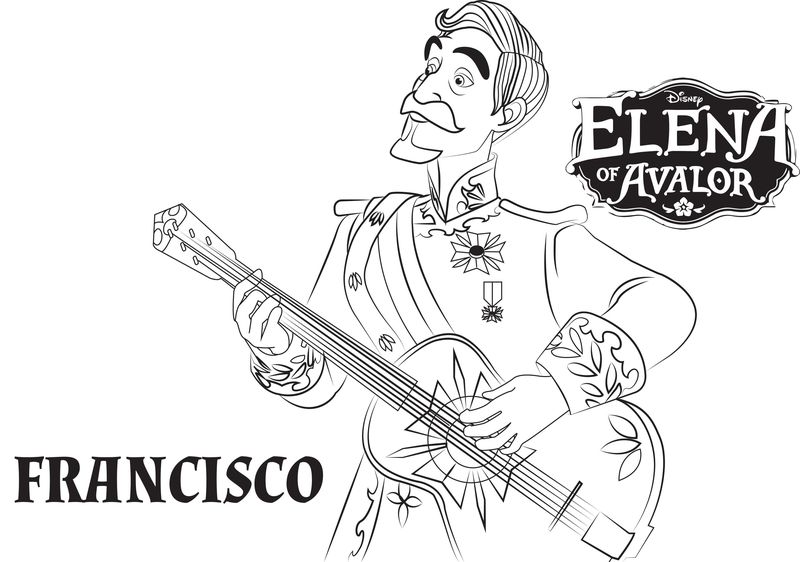 Elena Of Avalor Coloring Pages For Kids