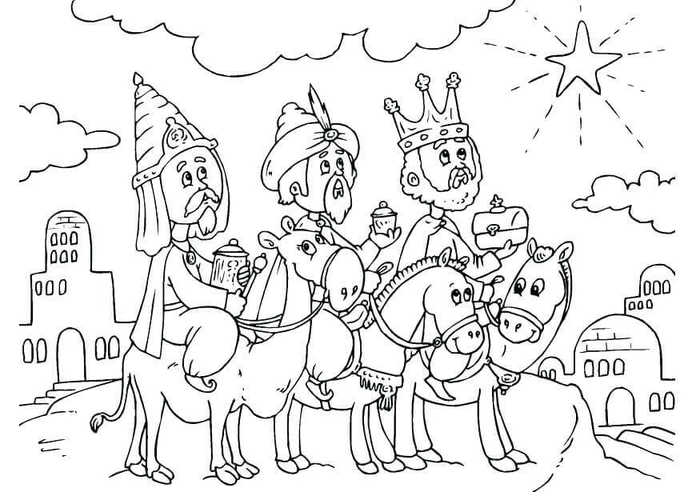 Epiphany Coloring Page