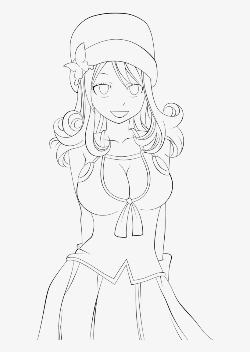 fairy tail juvia coloring pages