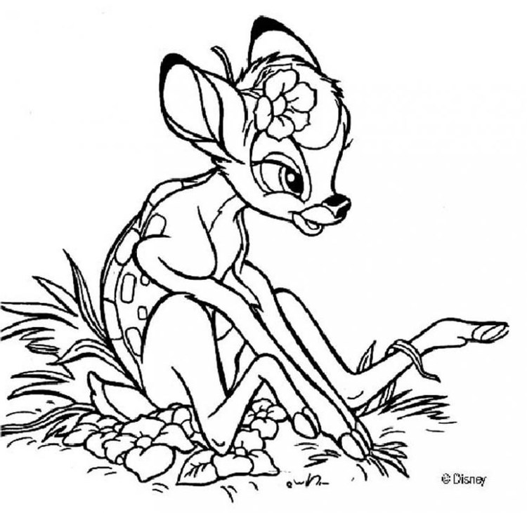 Faline Coloring Pages