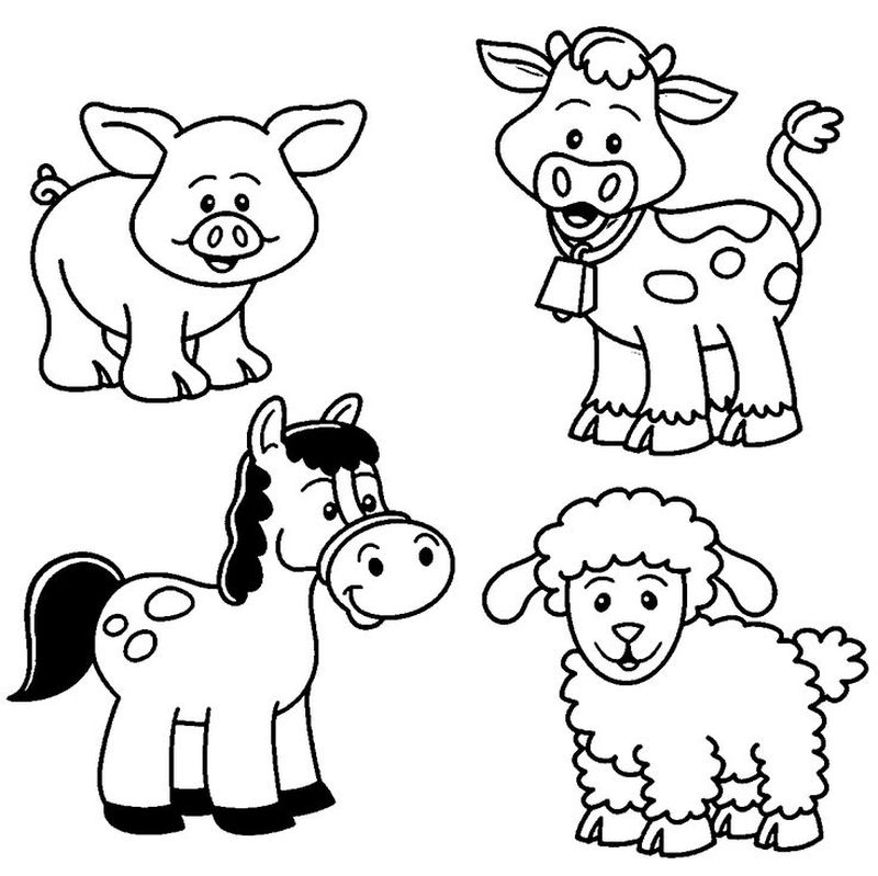 Farm Coloring Pages For Adults