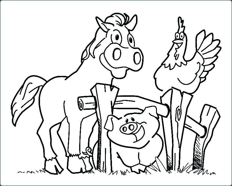 Farm Equipment Coloring Pages