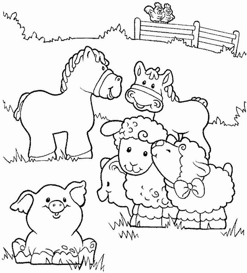 Farm Machinery Coloring Pages