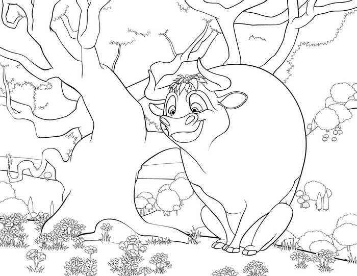 Ferdinand Coloring Pages