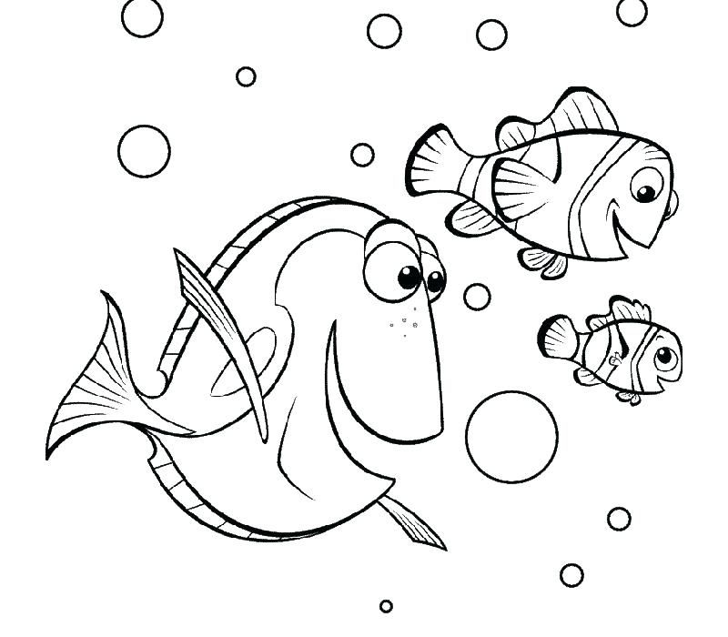 Finding Dory Coloring Pages Done