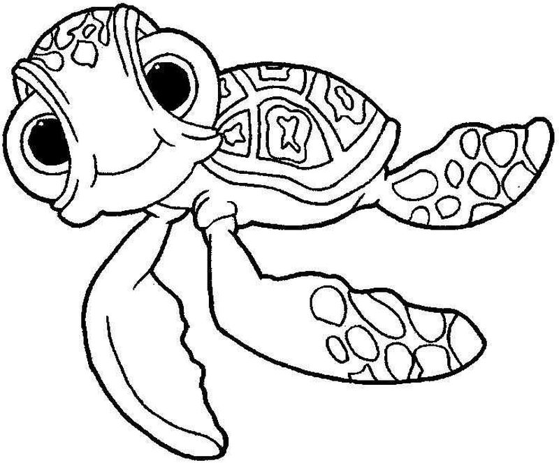 Finding Dory Coloring Pages Printable