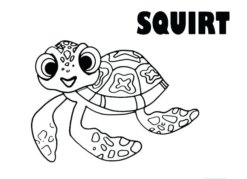 Finding Dory Giant Coloring Pages