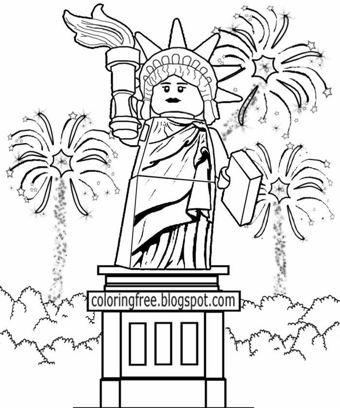 Fireworks Coloring Pages th July