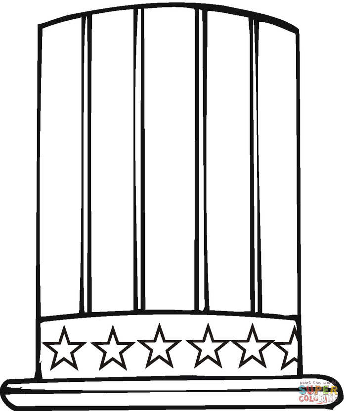 flag day coloring pages for kids