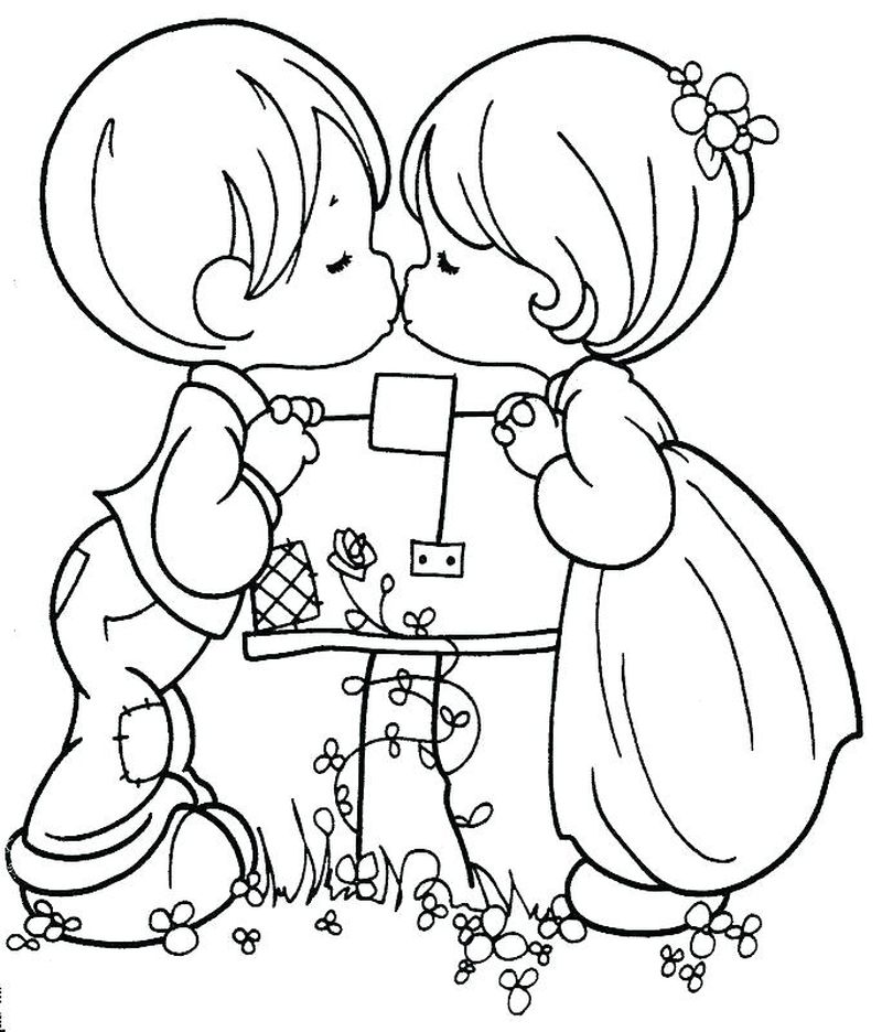 Free Angel Coloring Pages For Kids