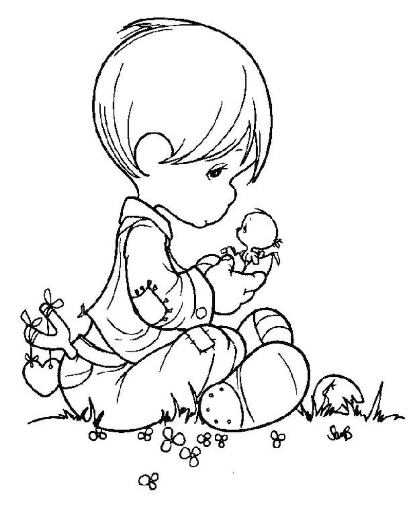 Free Angel Coloring Pages