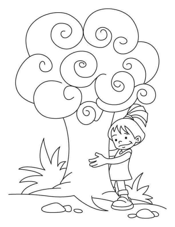 Free Arbor Day Coloring Sheets