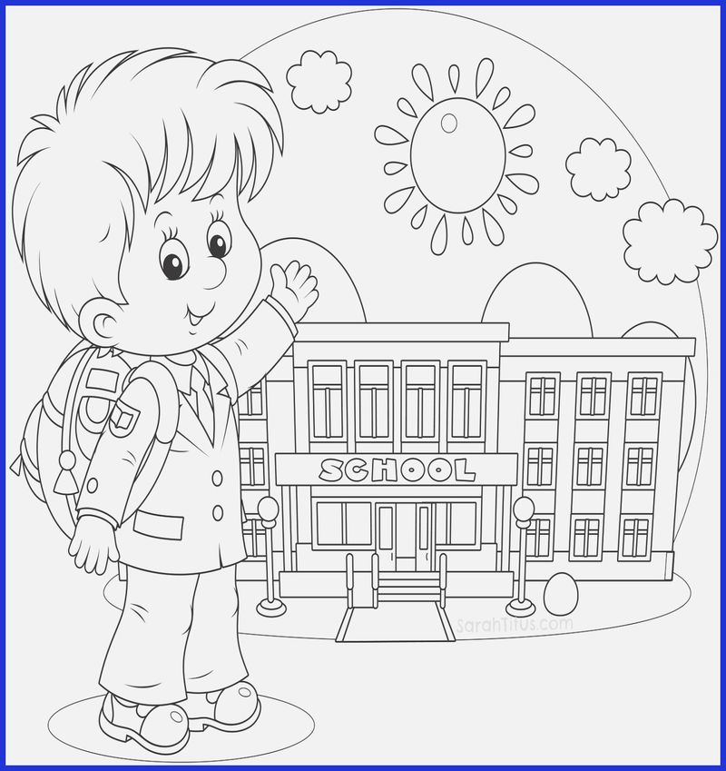 Free Back To School Coloring Pages