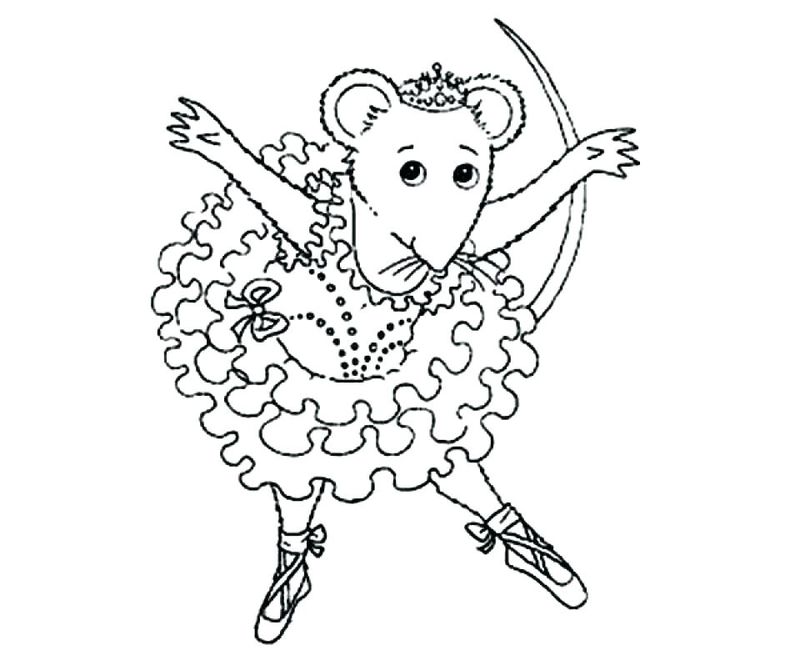 Free Barbie Ballerina Coloring Pages