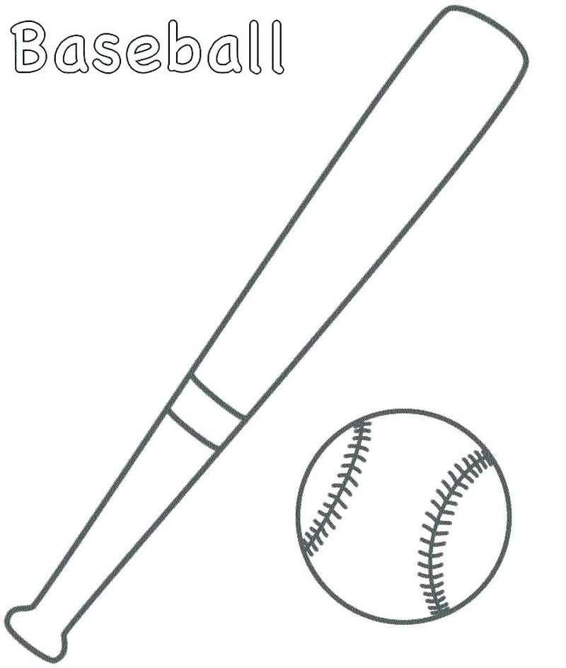 Free Baseball Player Coloring Pages