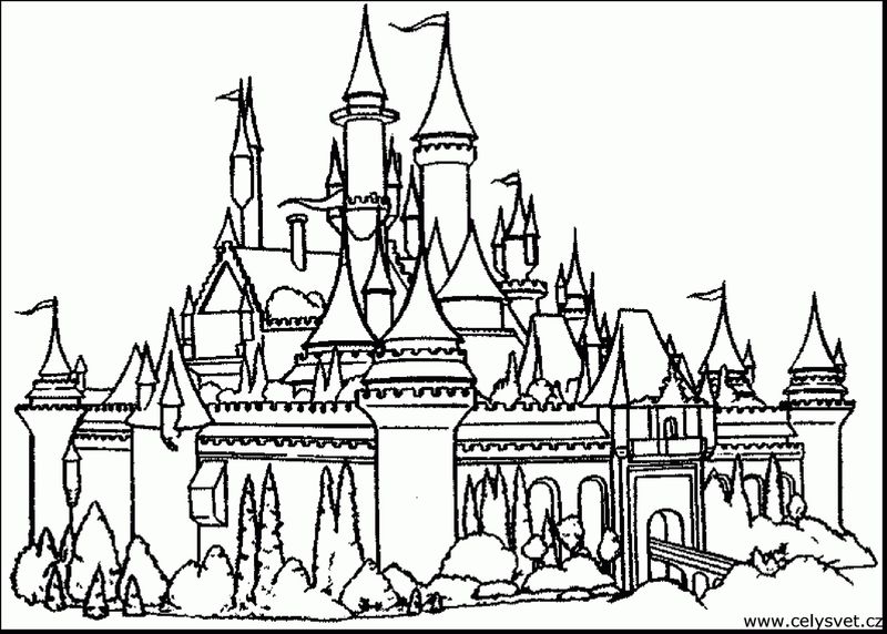 Free Castle Coloring Pages To Print