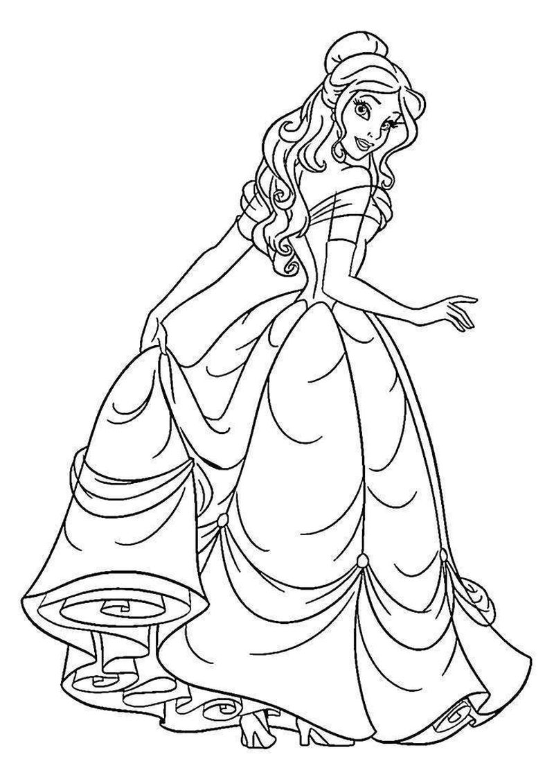Free Coloring Pages Ariel