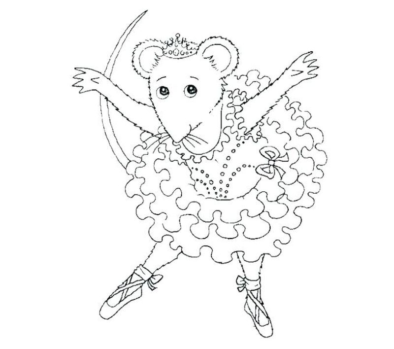 Free Coloring Pages Ballerina
