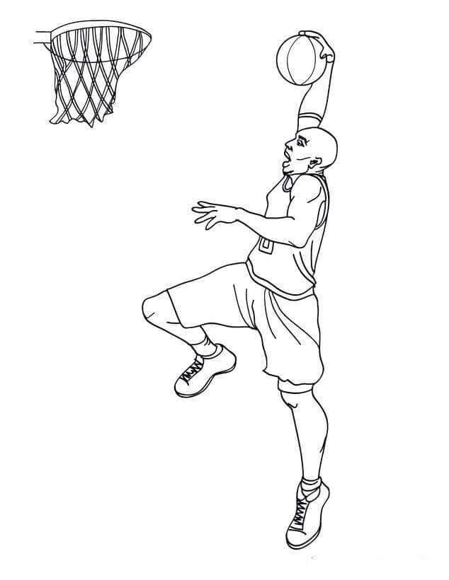 Free Coloring Pages Of March Madness Basketball