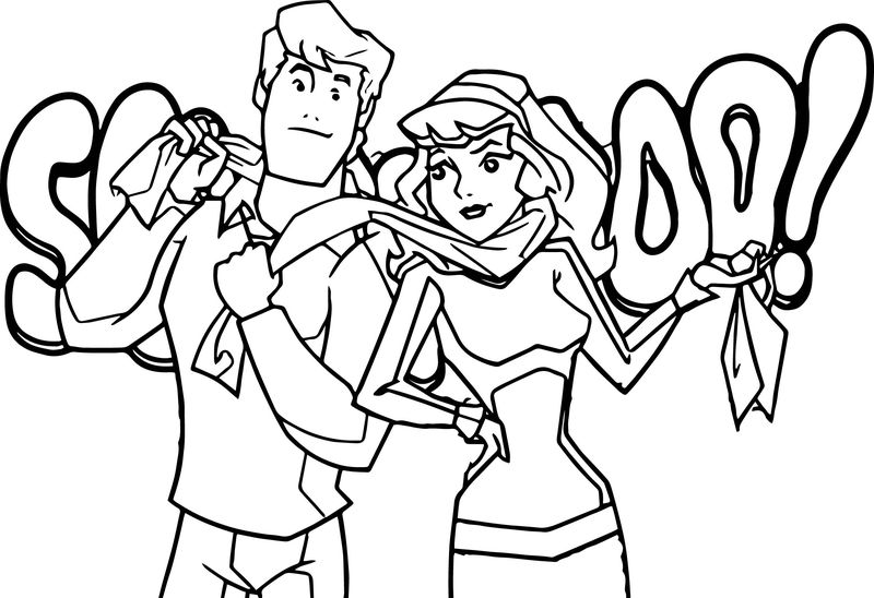 Free Coloring Pages Scooby Doo
