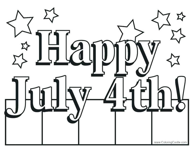 Free Disney 4th Of July Coloring Pages