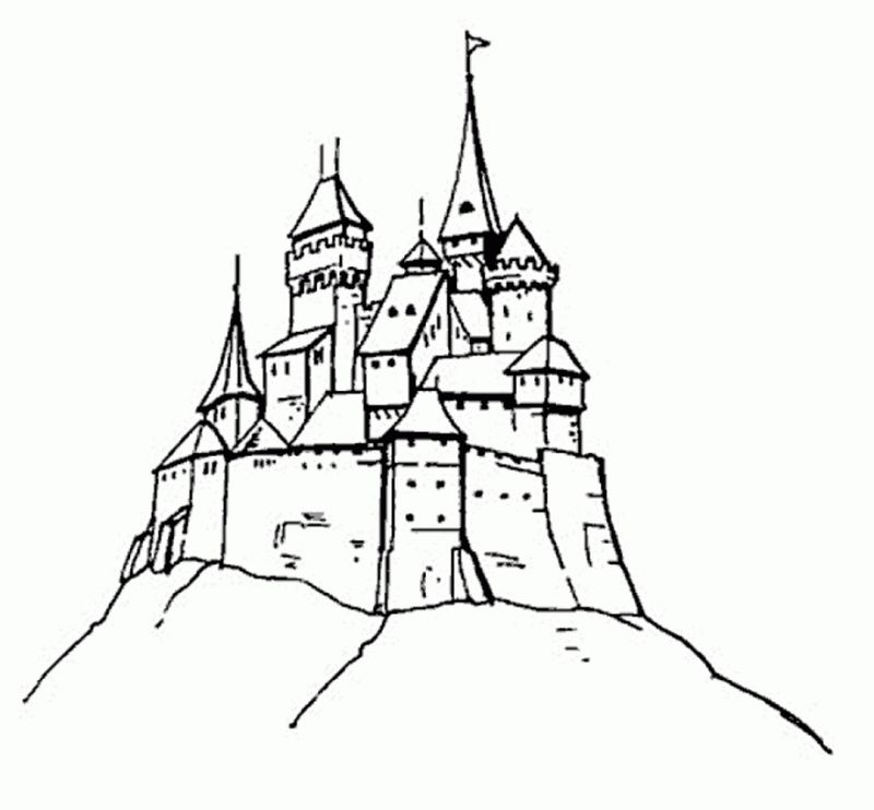 Free Disney Castle Coloring Pages