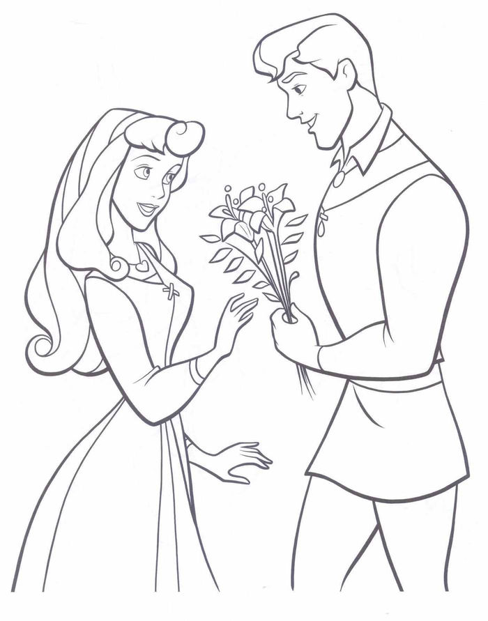 Free Disney Princess Aurora Coloring Pages