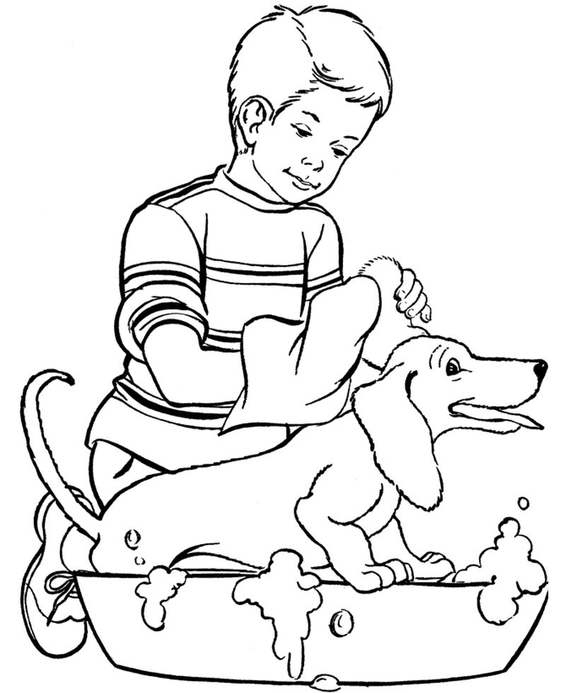 Free Dog Coloring Pages For Kids