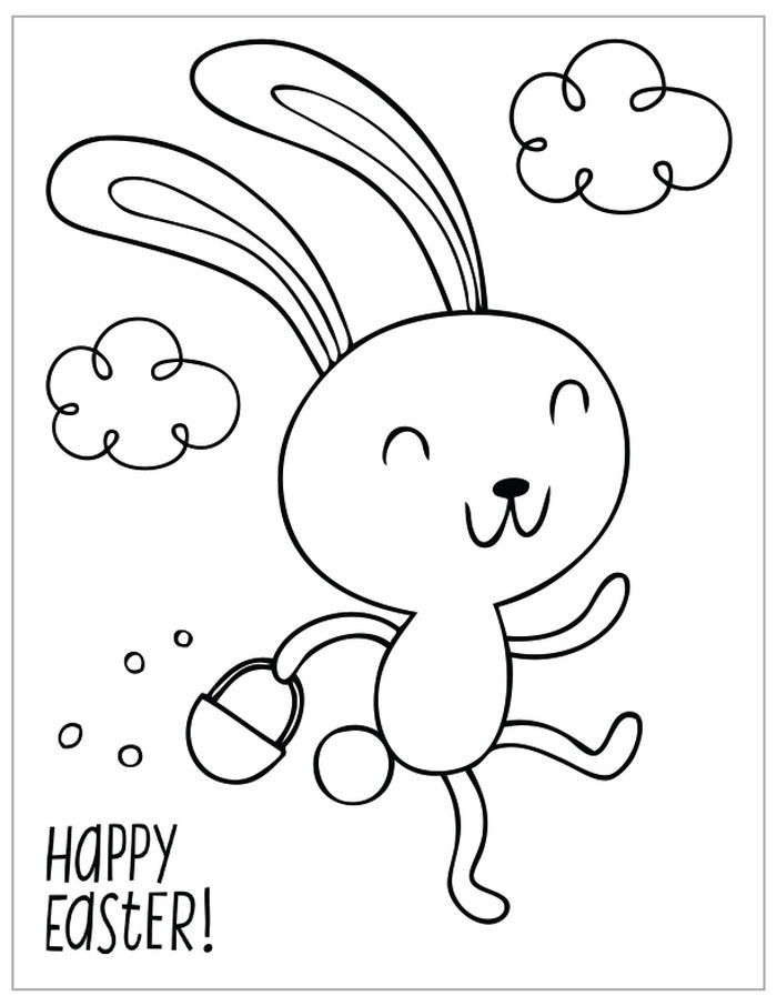 Free Easter Coloring Pages