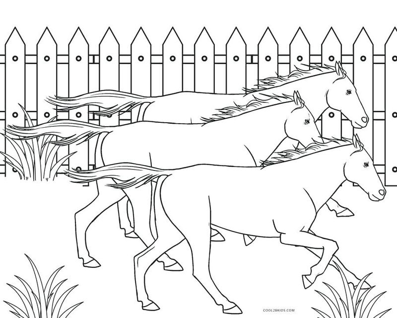 Free Farm Coloring Pages