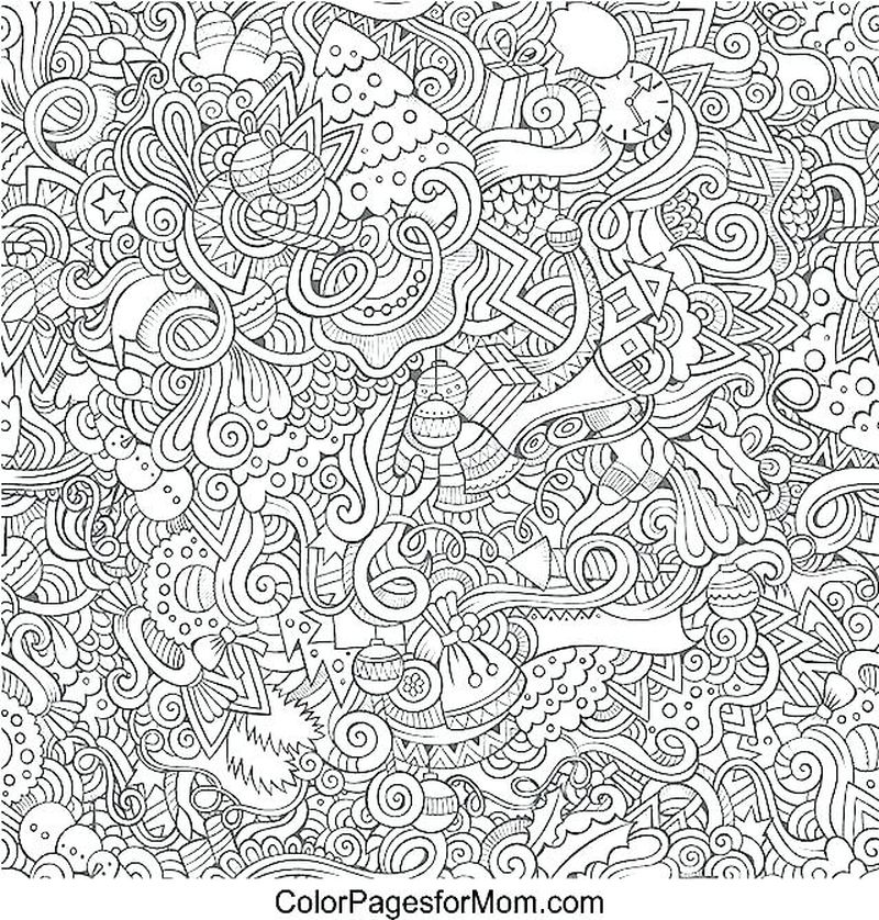 Free Geometric Art Coloring Pages