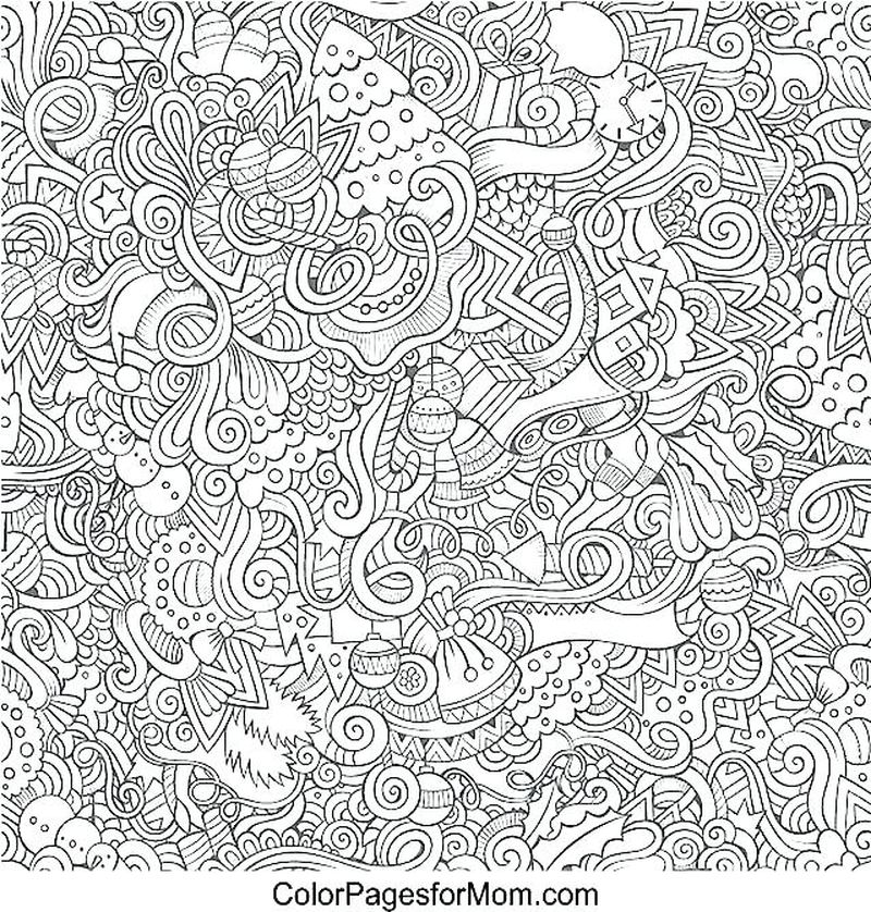 Printable Geometric Coloring Pages PDF - Coloringfolder.com