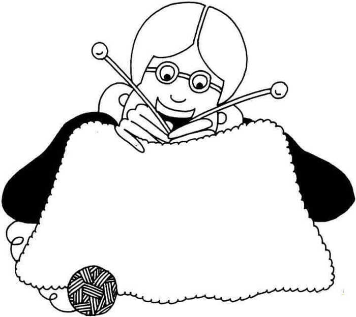 Free Grandparents Coloring Pages