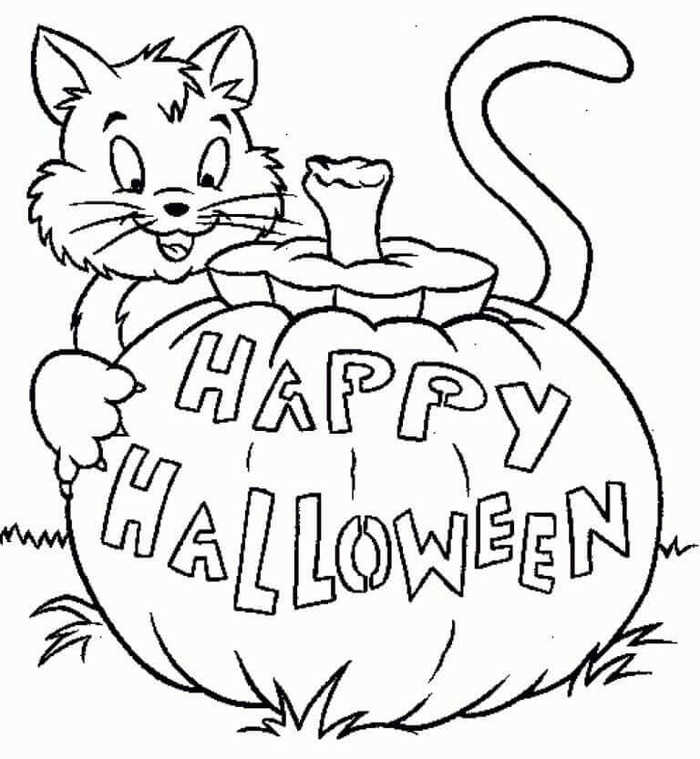 Free Jack O Lantern Coloring Pages