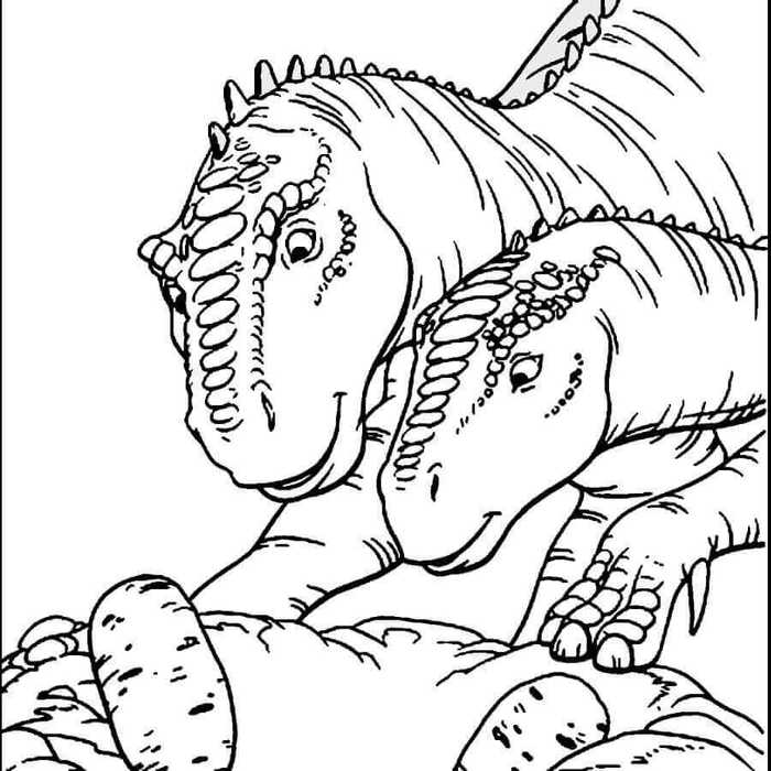 Free Jurassic World Coloring Pages