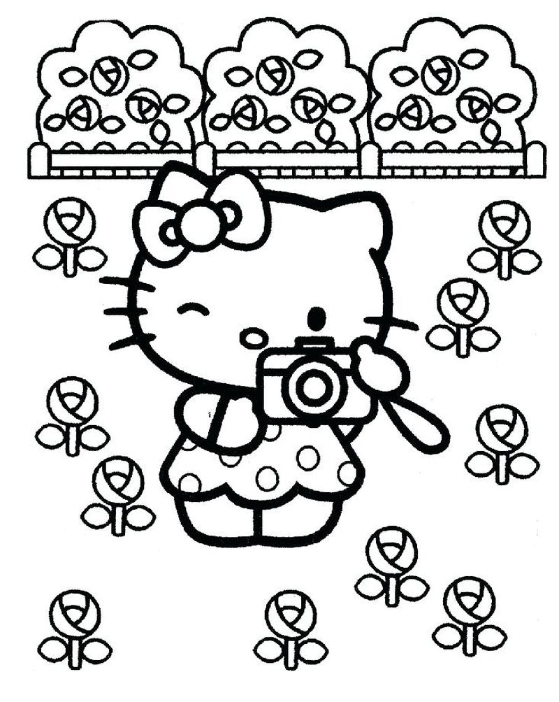 Free Kitty Coloring Pages