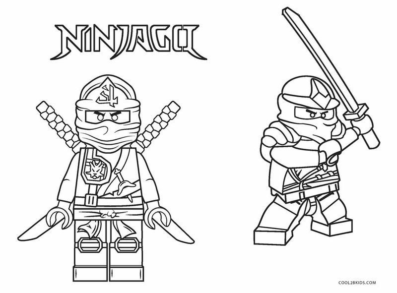 Free Lego Ninjago Coloring Pages