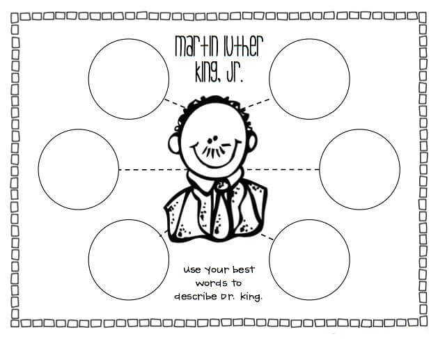 Free Martin Luther King Jr Activity Sheets