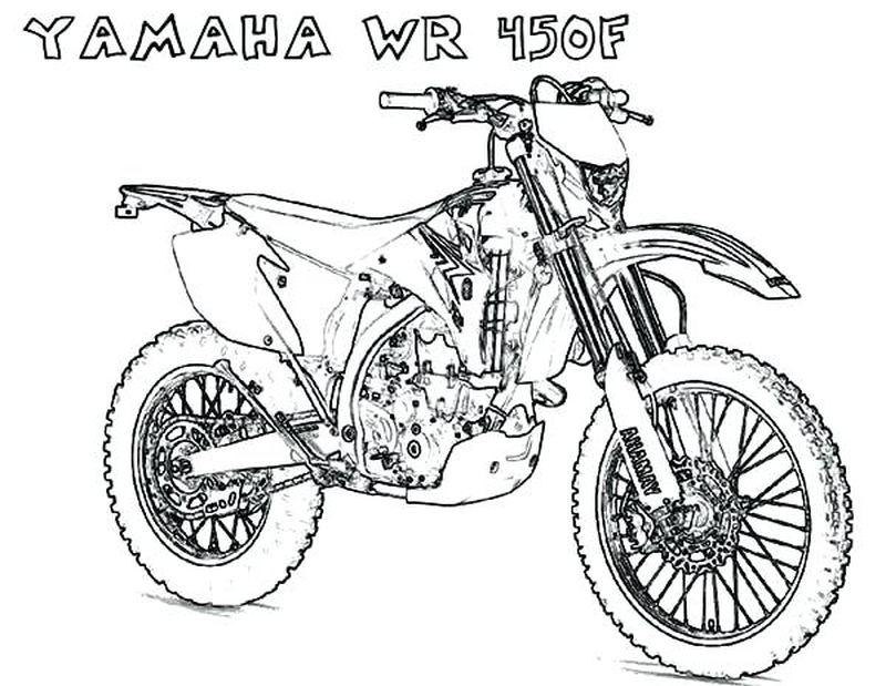 Free Motorcycle Coloring Pages To Print