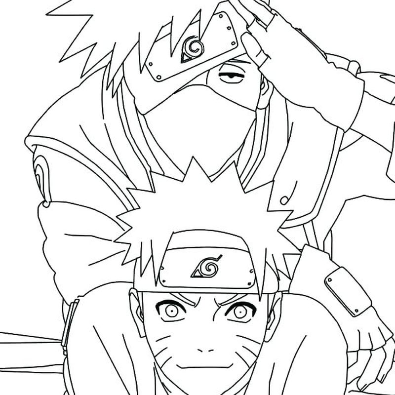 Free Naruto Coloring Pages