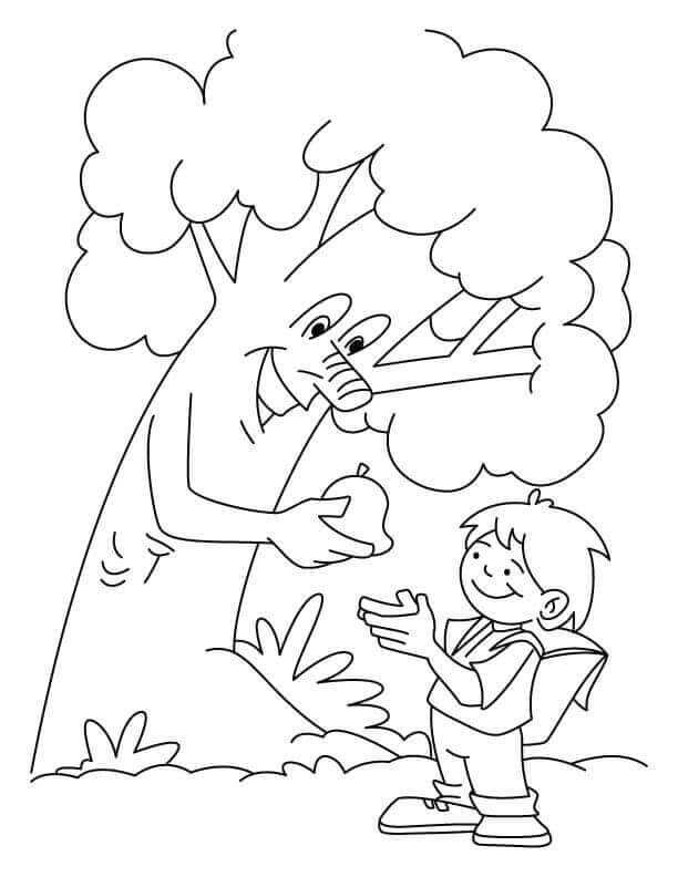 Free National Arbor Day Coloring Pages