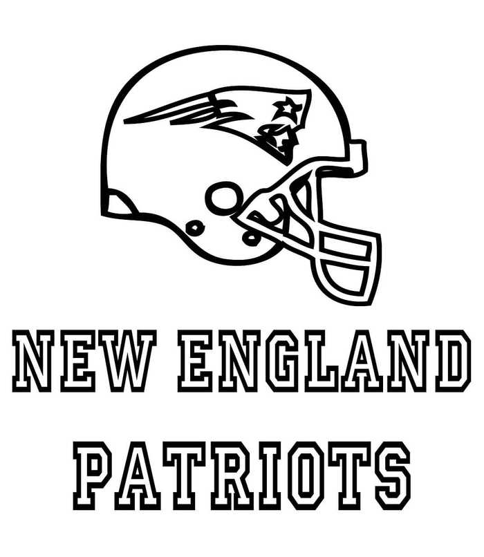 Free New England Patriots Coloring Pages