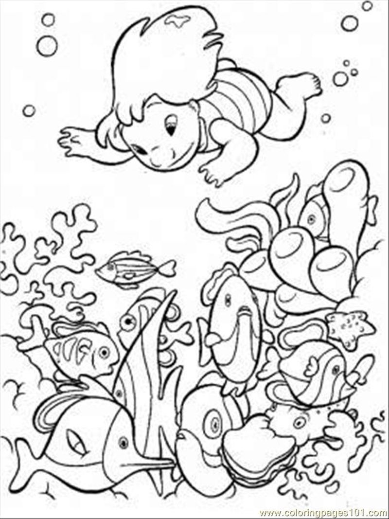 Free Ocean Animals Coloring Pages