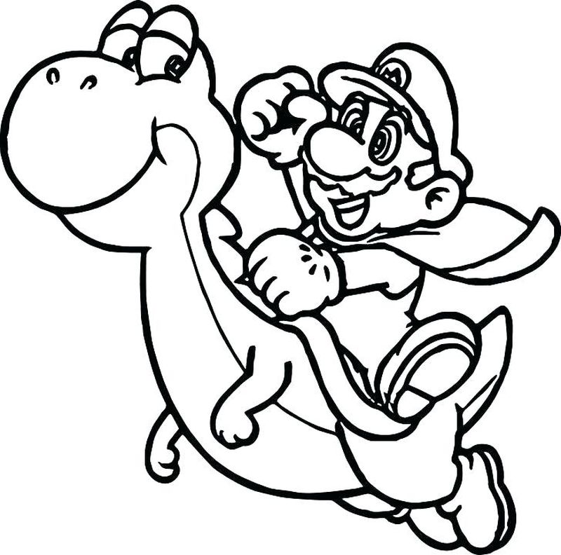 cute and complete super mario coloring pages pdf coloringfolder com