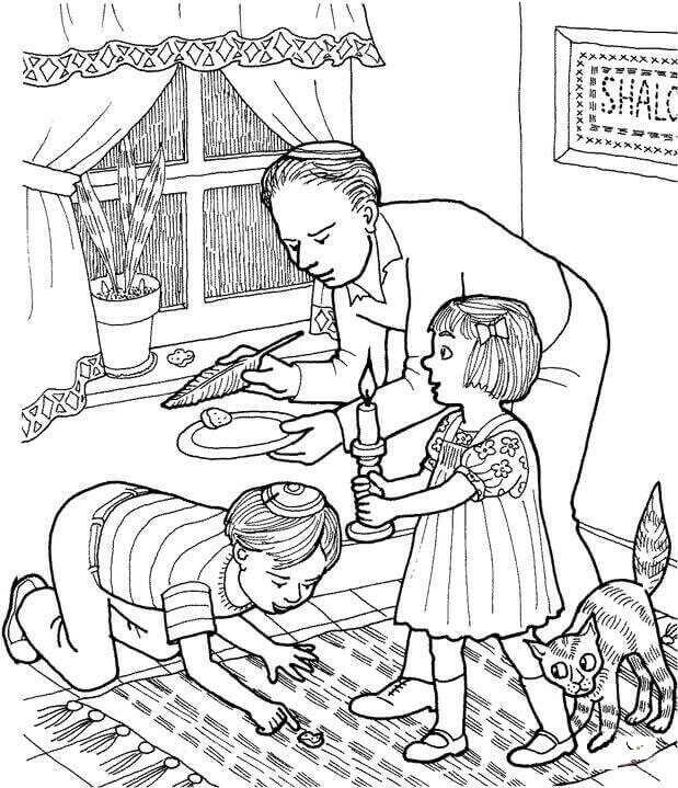 Free Passover Coloring Pages To Print